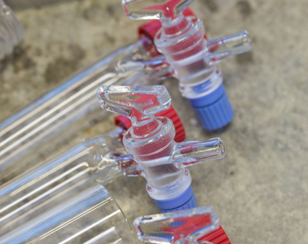 Réalisation de verrerie pour la chimie